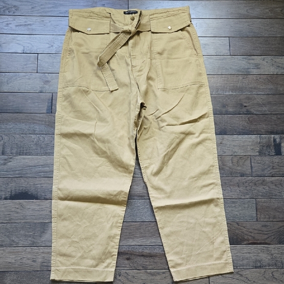 Banana Republic Pants - Banana Republic Tan Chinos Relaxed Fit Women's Size 18
